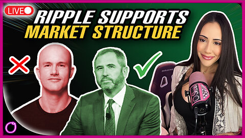 SHOCKING RIPPLE XRP SUPPORTS CRYPTO MARKET STRUCTURE COINBASE DOES NOT?!
