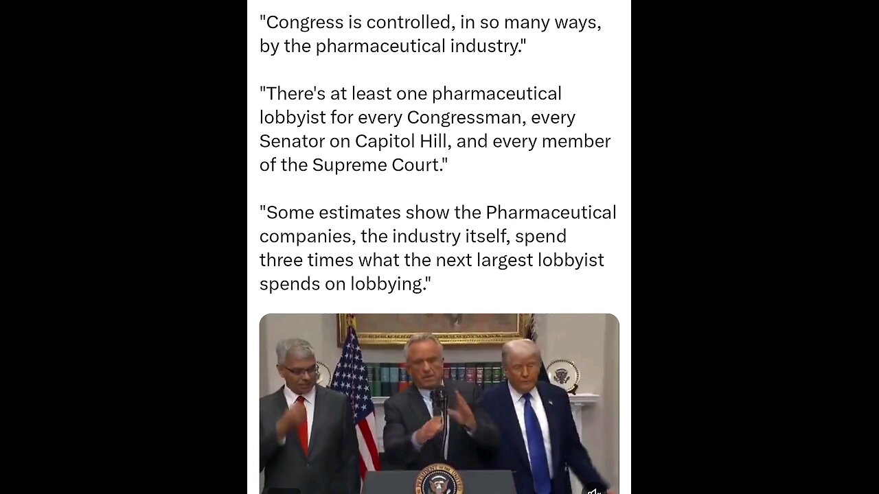 Robert Kennedy Jr. All Politicians Controlled By Big Pharma