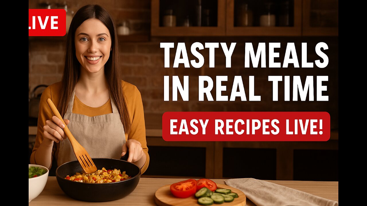 Tasty Meals in Real Time 🍲 | Easy Recipes Live!