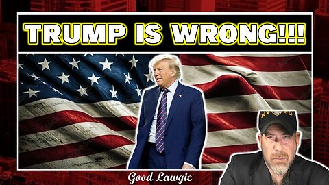 The Following Program: Trump is DEAD WRONG!!!; Lots of HUGE Stories Broke Today