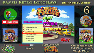School Tycoon | PC Game | 2004 | Intermediate Level #4 | Challenge Mode