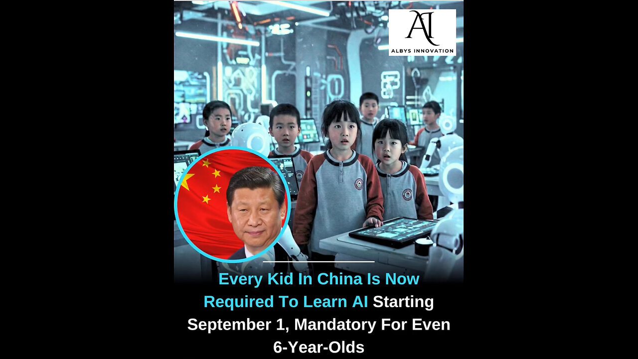 China just made AI classes mandatory—for 6-year-olds.