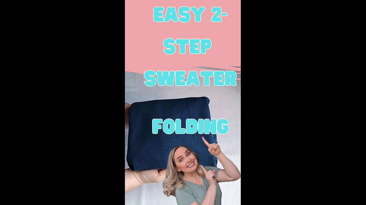 How to Fold Men’s Sweaters in 2 Easy Steps