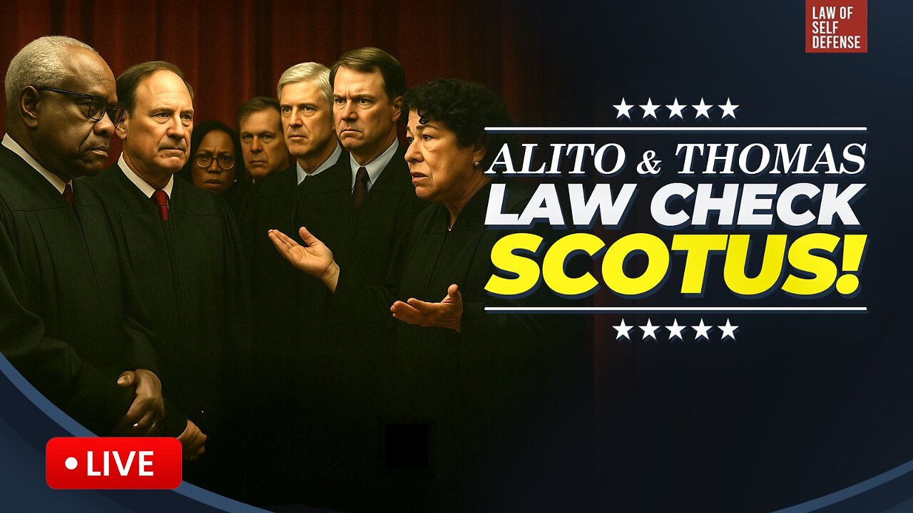 FIREWORKS! Alito & Thomas Law Down the Law to SCOTUS!