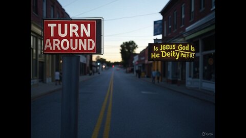 Turn Around Is Jesus God Is He Deity (2025-03-25) Part 02