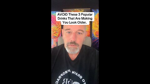 AVOID These 3 Popular Drinks That Are Making You Look Older