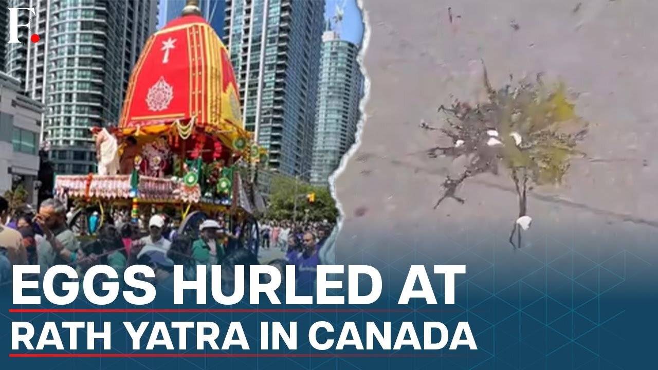 India Condemns Reported Egg Attack At Rath Yatra Procession in Canada’s Toronto | N18G