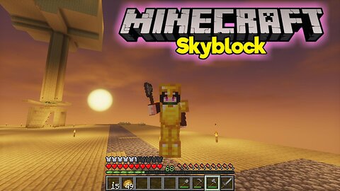 Honestly, No Major Accomplishments Today, You Can Skip This Episode of MINECRAFT SKYBLOCK Ep 21