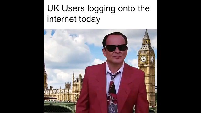 uk users logging into the internet today