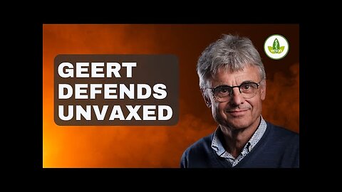 Geert STANDS UP for UNVAXED FREEDOM of CHOICE!