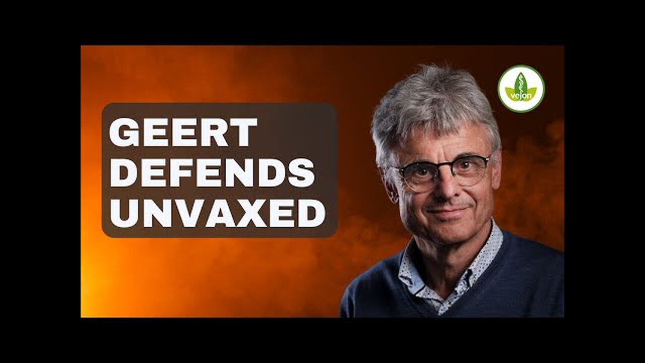 Geert STANDS UP for UNVAXED FREEDOM of CHOICE!