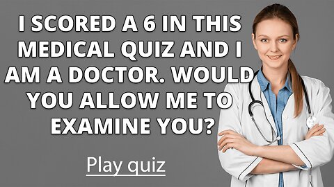 HARD Medical Quiz