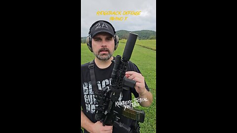 Ridgeback Defense Rhino X - A Quiet, Low Back Pressure K Can?