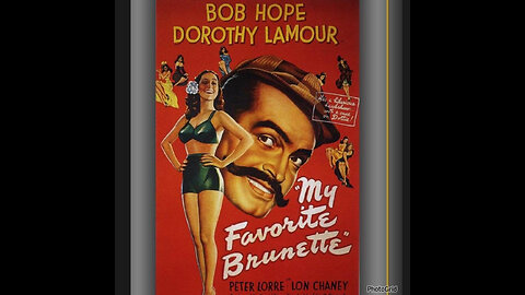 CS #287. My Favorite Brunette (1947) Bob Hope, Bing Crosby