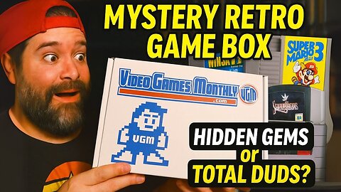 Mystery Retro Game Box UNBOXING – Hidden Gems or Total Duds?