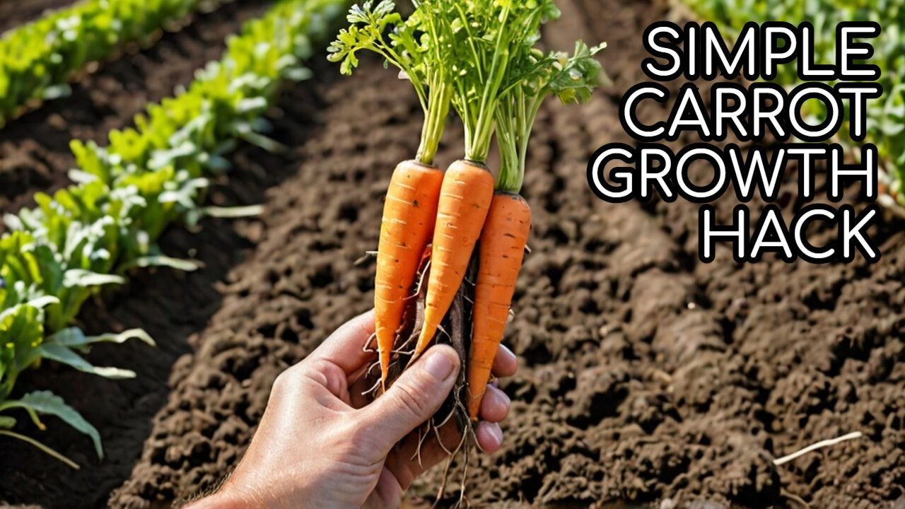 Don't Make This MISTAKE When Growing Carrots - Try This Simple Hack Instead