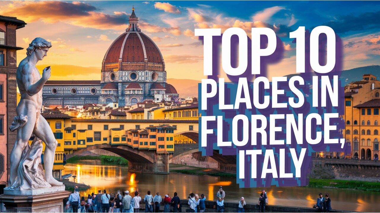 Top 10 Places to Visit in Florence, Italy.