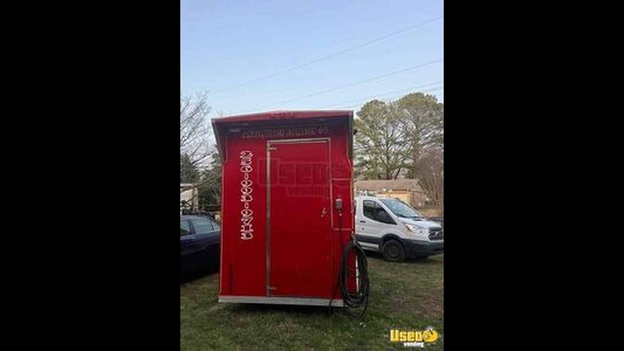 Kitchen Food Concession Trailer with Fire Suppression System for Sale in Alabama!
