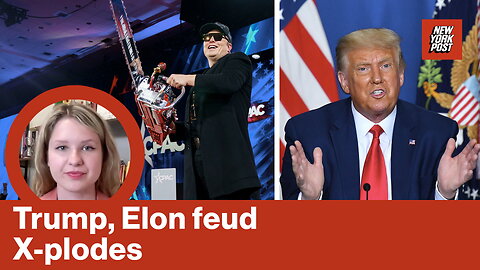 Trump, Elon feud X-plodes | Reporter Replay