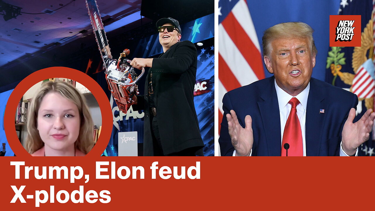 Trump, Elon feud X-plodes | Reporter Replay
