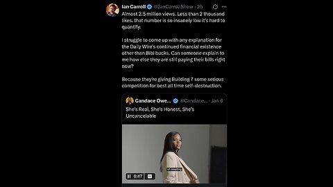Real honest uncancellable ~ Candace Owens