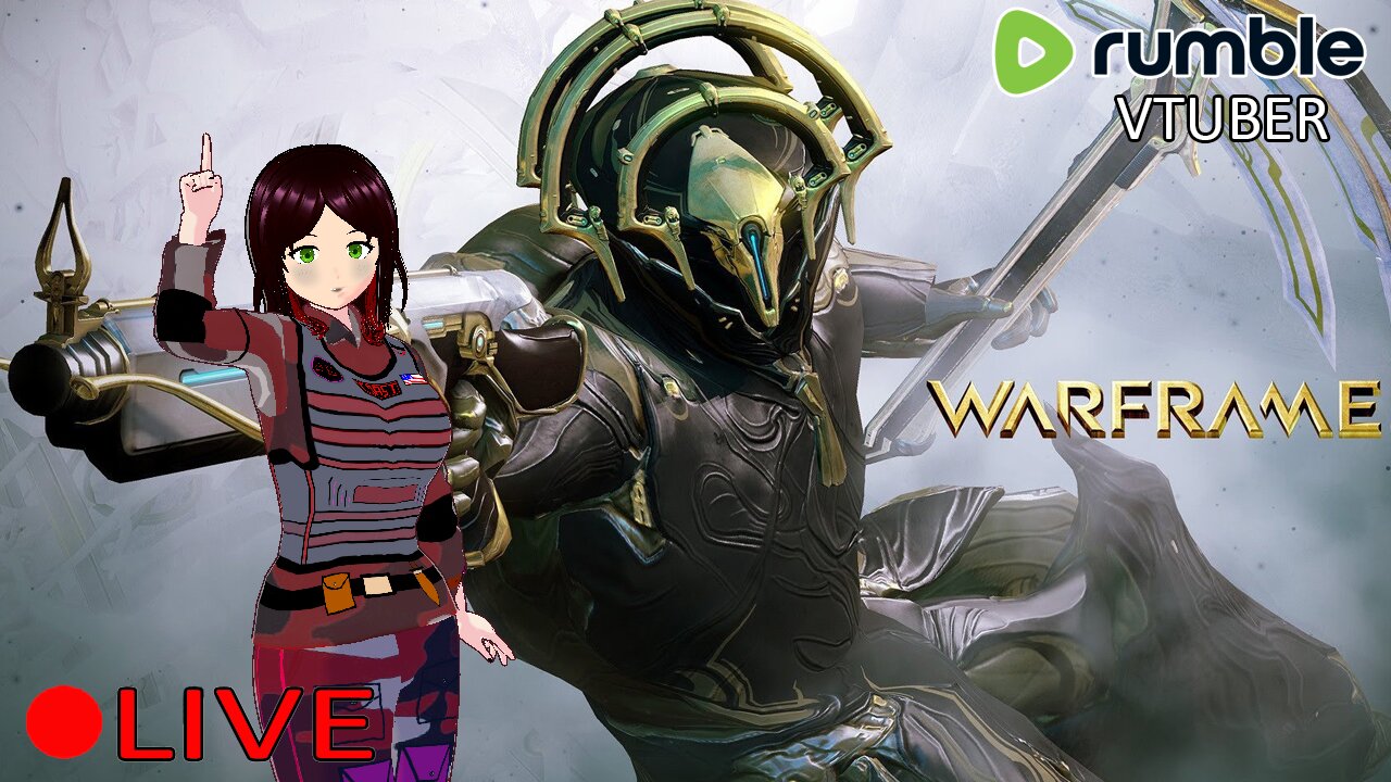 (VTUBER) - Vtuber becomes a Warframe Noob - WARFRAME - RUMBLE