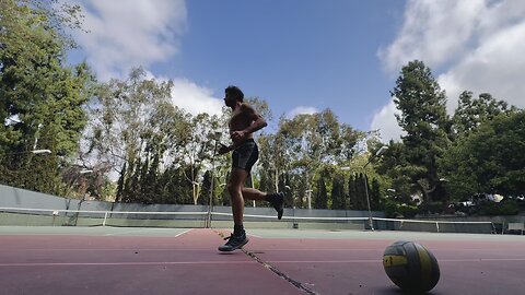 Naked Olympic training