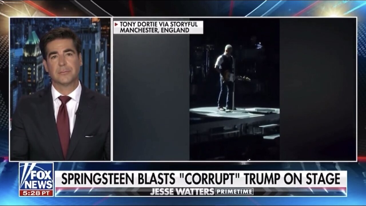Bruce Springsteen is so desperate to keep his good standing in the eyes of the HOLLYWOOD elite