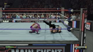 wwe 2k25 296 universe Selina Dawson VS Andrea
