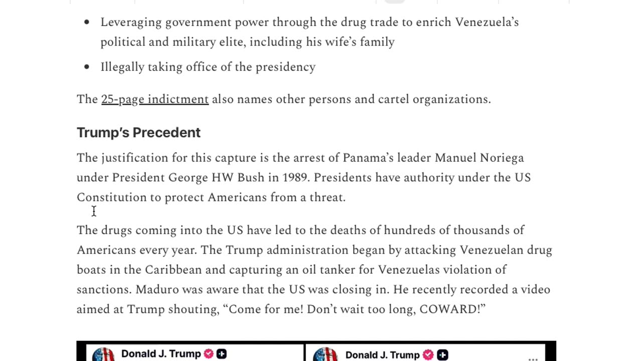 Dictator Maduro CAPTURED