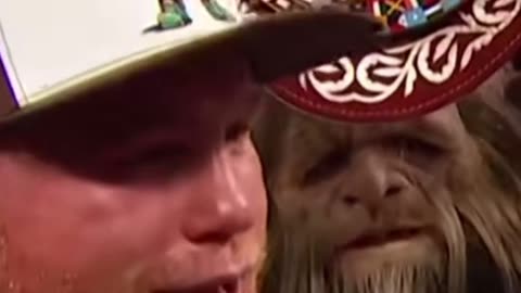 Is Canelo Half Almasty? Father Bigfoot in Ring?