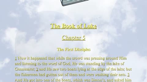 Christian Meme Video: Luke Chapter 5 (11/30/2025)