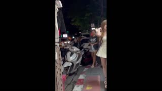 Thai nightlife with pretty girls and freelancers. #99
