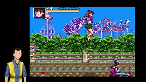 Sailor Moon (SNES/RetroArch) Sailor Jupiter easy run!