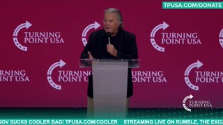 Steve Bannon Full Speech TPUSA SAS 2025