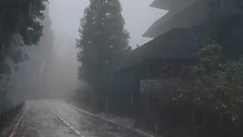 Rain Sounds For Sleeping - 99% Instantly Fall Asleep With Rain And Thunder Sound At Night