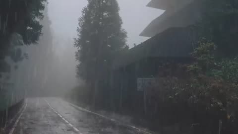Rain Sounds For Sleeping - 99% Instantly Fall Asleep With Rain And Thunder Sound At Night