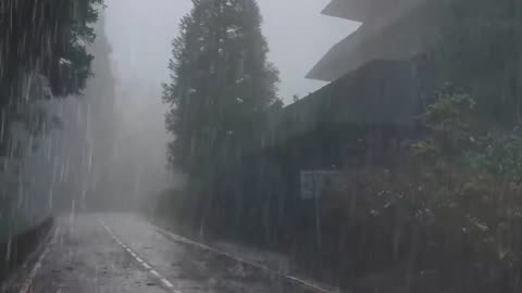 Rain Sounds For Sleeping - 99% Instantly Fall Asleep With Rain And Thunder Sound At Night