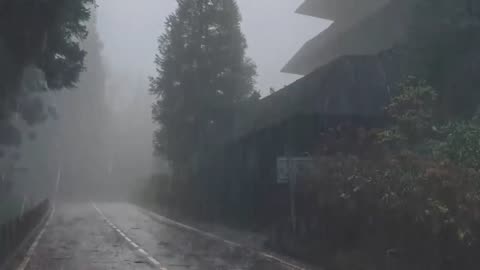 Rain Sounds For Sleeping - 99% Instantly Fall Asleep With Rain And Thunder Sound At Night