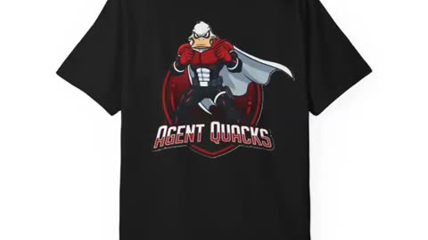 Agent Quacks- Shadow of the Iron Beaks Unisex Garment-Dyed T-Shirt