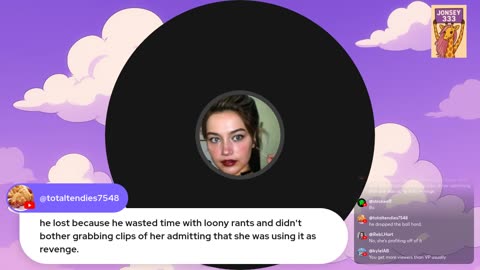 12/06/25 Victoria J VOD: "Cope Some More, This Ain't A Video Game 🦒"