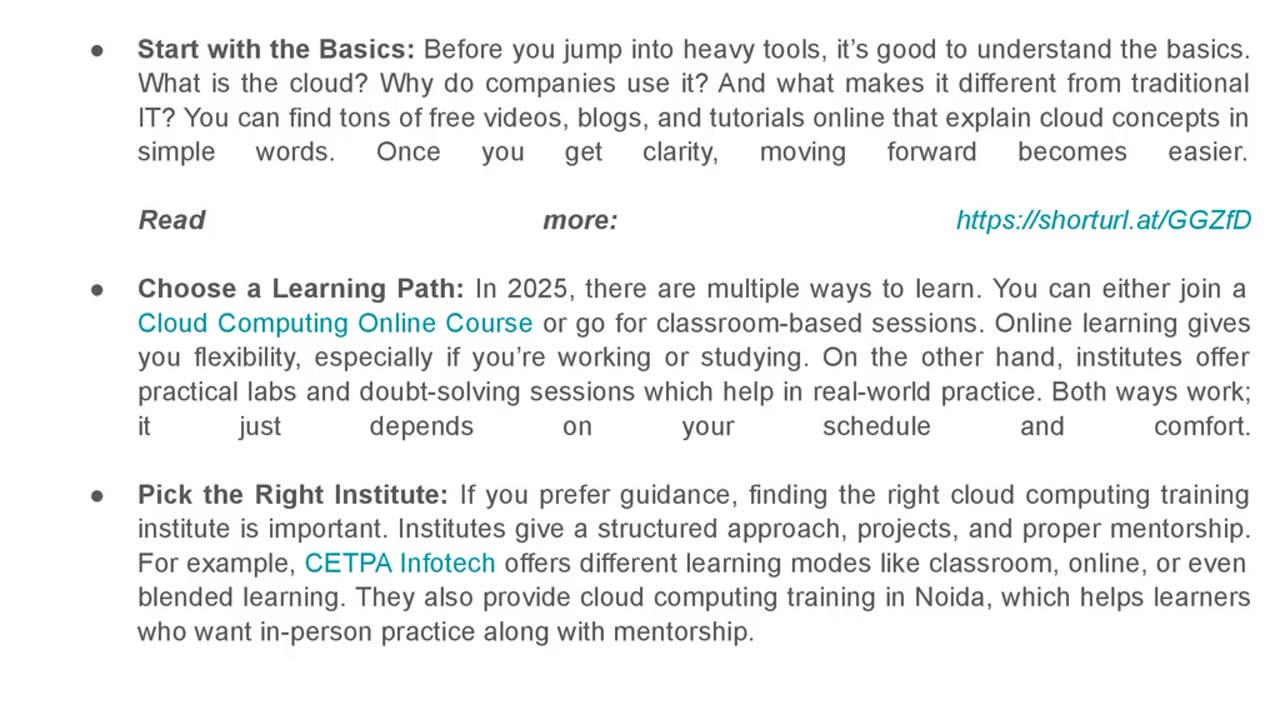 How to Learn Cloud Computing From Scratch in 2025