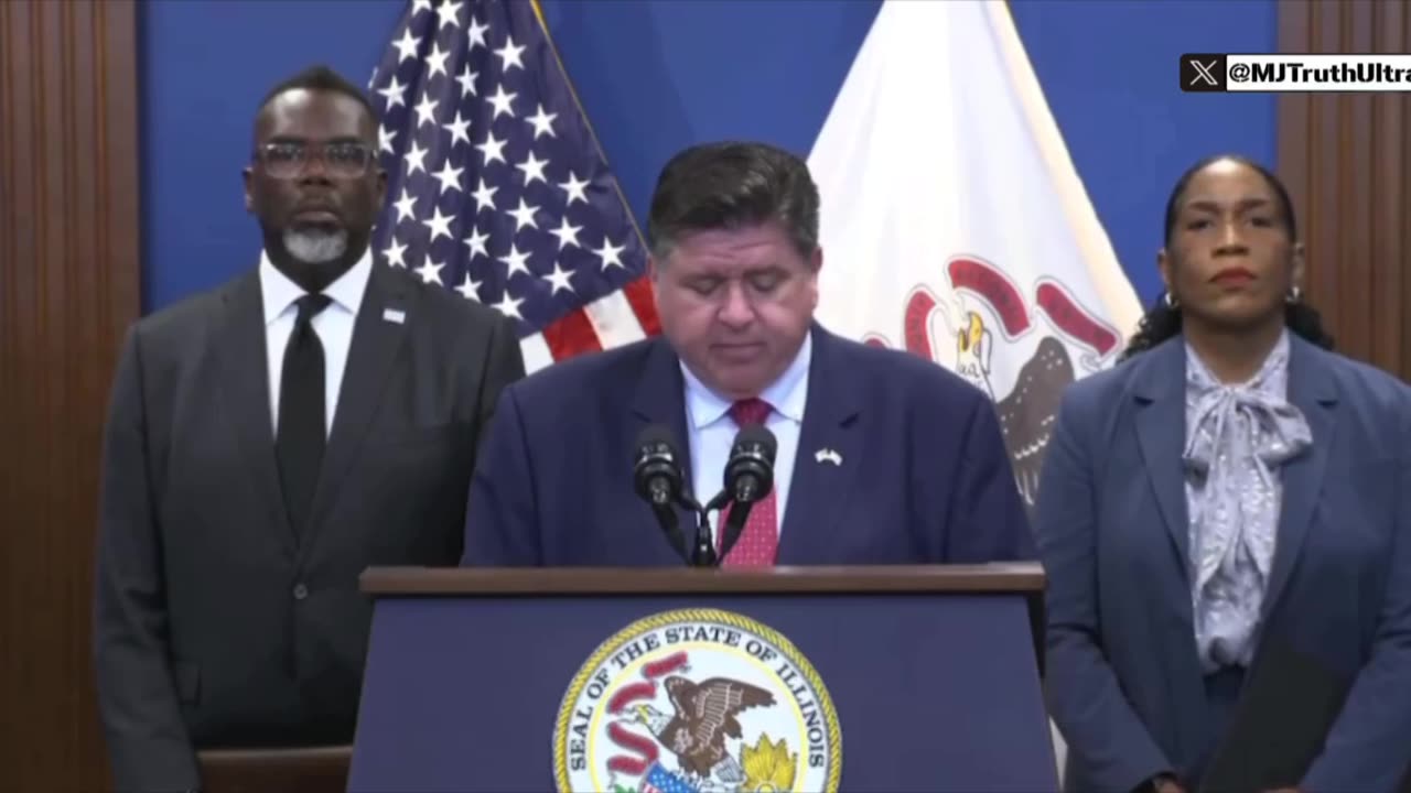Gov Pritzker - Stephen Miller chose September because he’s racist lol