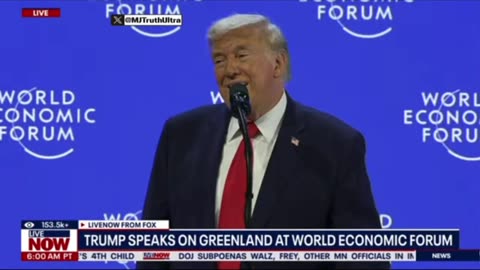President Trump — “Would you like me to say a few words about Greenland?” 🤣🤣