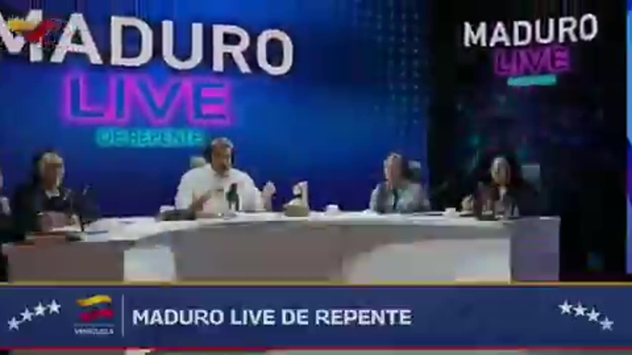 Maduro is very happy and laughing about Trump’s threats on national television. For now...