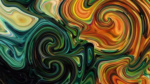 Vibrant Swirls of Motion