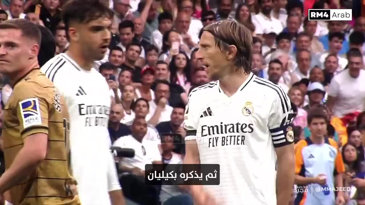 Microphones pick up what Asencio told Modric after Real Madrid won penalty against Sociedad