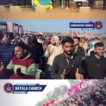 Apostle Ji leads ANM churches in worship | #thebiggestchurchinindia #ankurnarulaministries