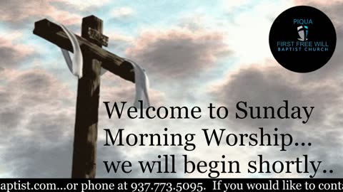 Sunday Morning Worship Service for June 8, 2025.