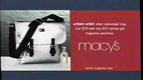 Macy's Tommy Girl Perfume Commercial - 1999